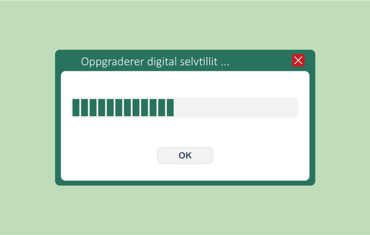 Digihjelpen. Logo og grafikk.