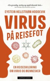 Virus på reisefot. Bokforside. Foto.