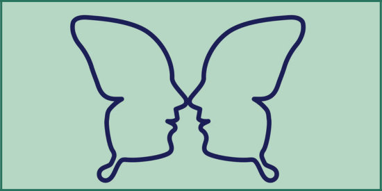Logo. Verdensdagen for psykisk helse. Grafikk.