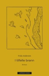 Bokforside. I tilfelle brann. Foto.