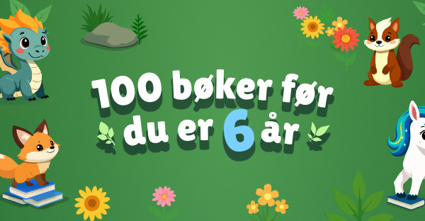 100 bøker før du er 6 år