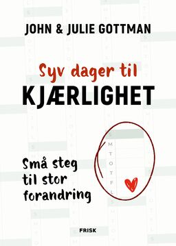 Syv dager til kjærlighet. Bokforside. Foto.