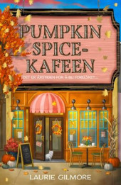 Pumpkin spice-kafeen. Bokforside. Foto.