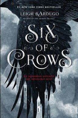 Six of crows. Bokforside. Foto.
